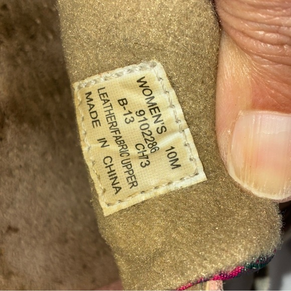 Sperry Topsider Angelfish Loafers Pink Plaid Women’s Size 10 - Picture 11 of 11